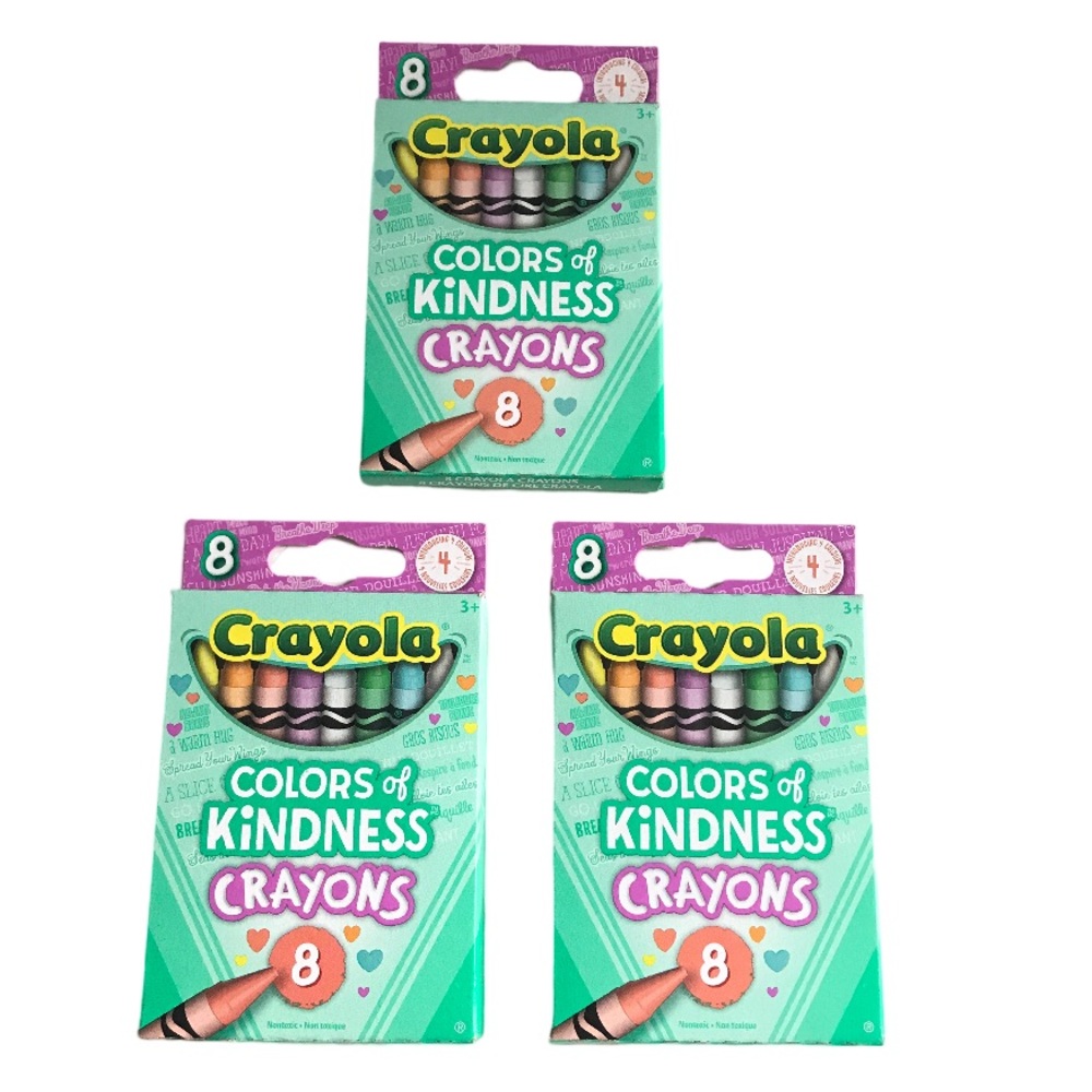 Crayola Colors Of Kindness Crayons 3 New Packages